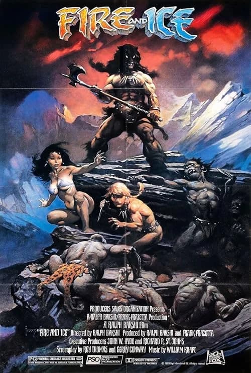 Fire and Ice film posteri