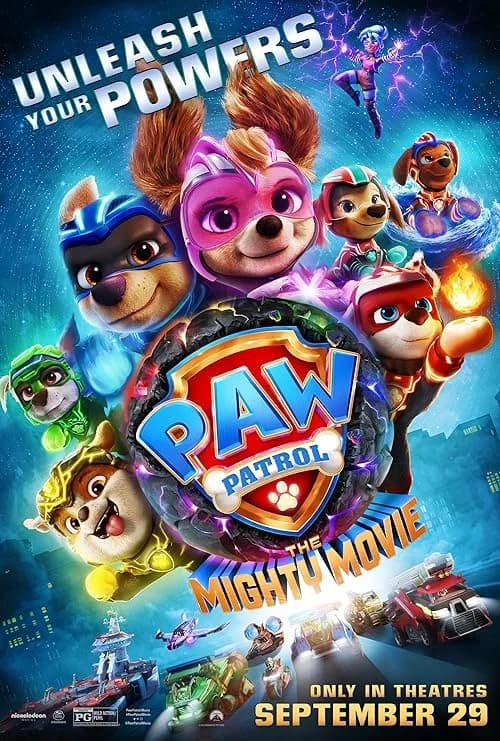 PAW Patrol: The Mighty Movie film posteri