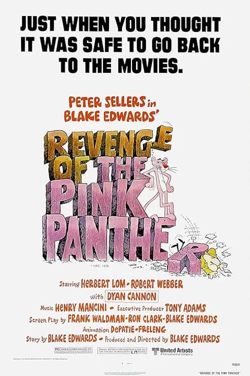 Revenge of the Pink Panther film posteri