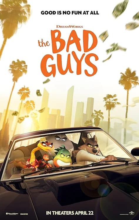 The Bad Guys film posteri