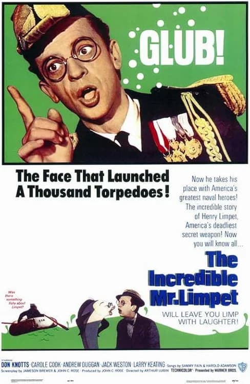 The Incredible Mr. Limpet film posteri