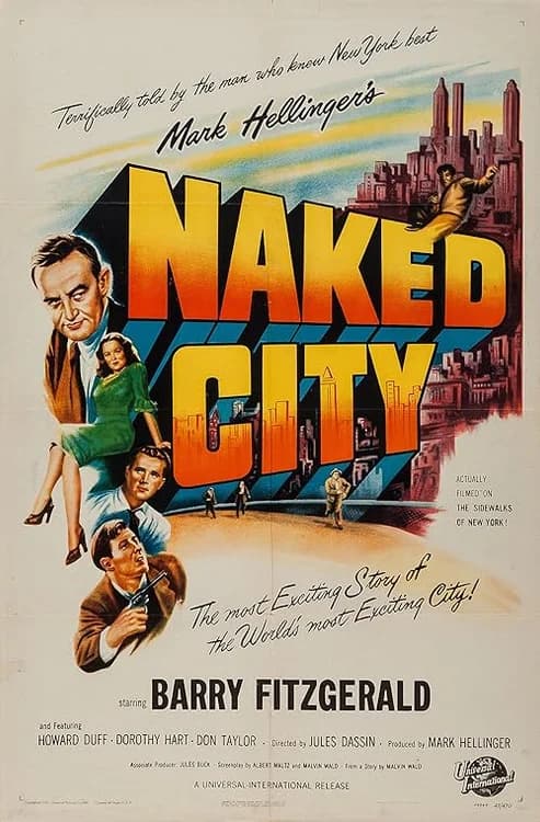 The Naked City film posteri